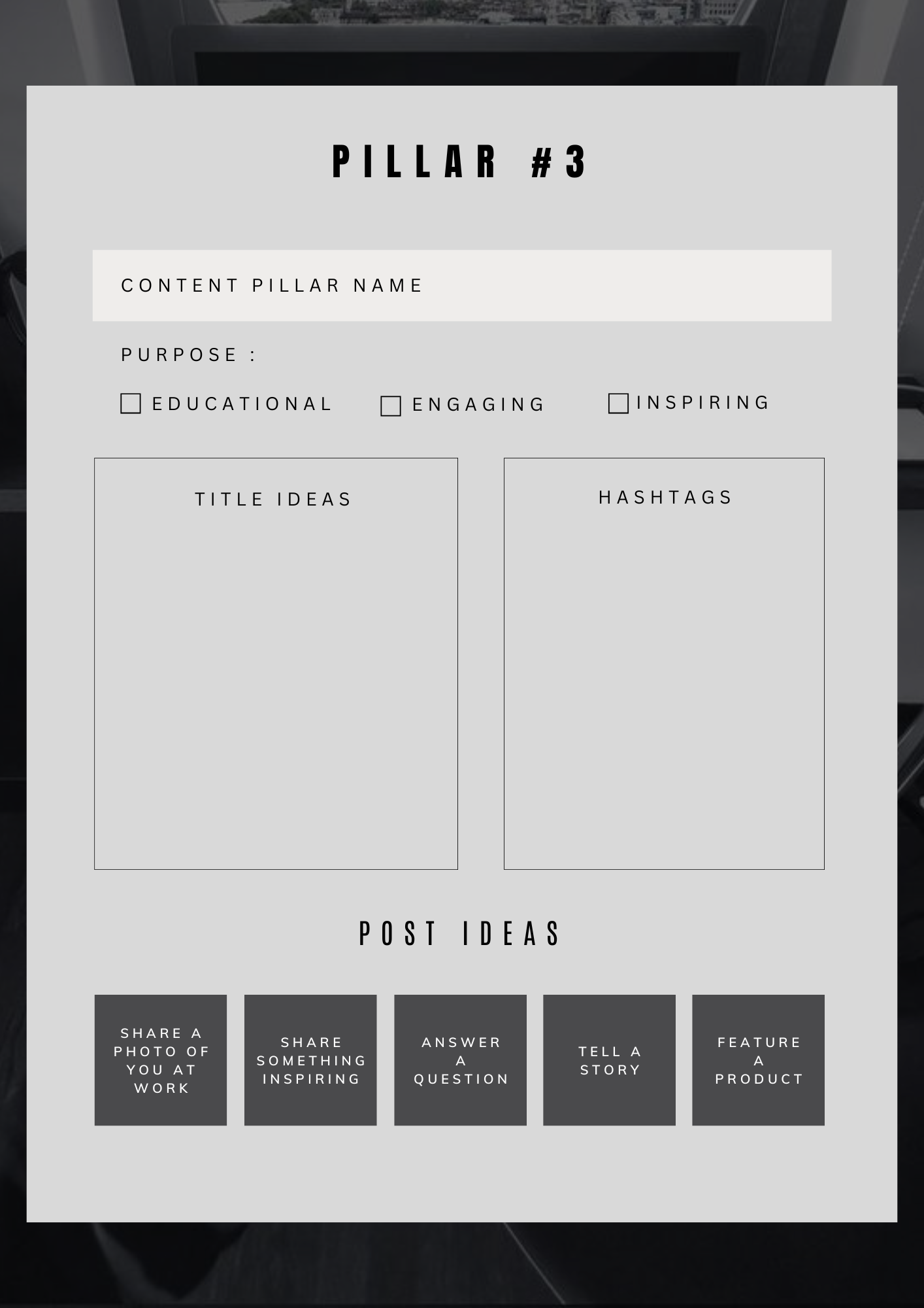 Social Media Success Blueprint: A Strategic Planner for Growth