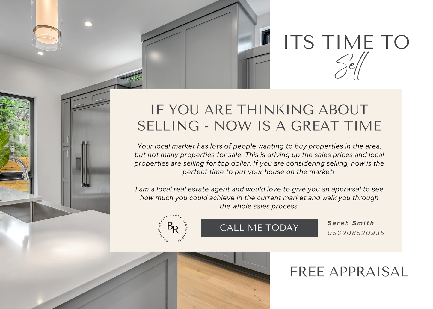 Realtor Post Cards Editable in Canva 5x7
