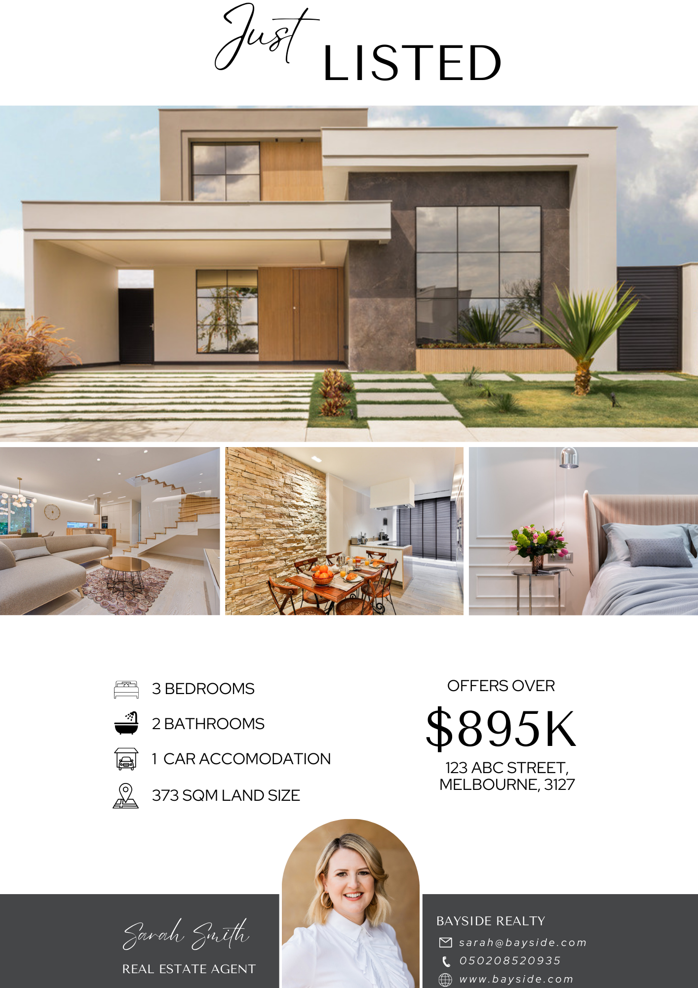 20 Realtor Flyers Editable in Canva