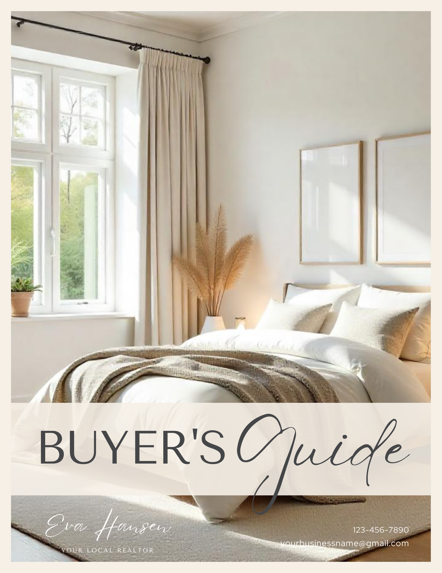 Buyers Guide for Real Estate, Editable in Canva